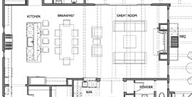 First Floor Floorplan for 3141 Stanford Ave., Dallas TX